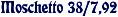 Moschetto modello 38 in cal. 7,92